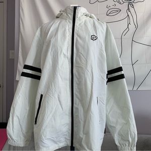 P JIONT White Men’s Windbreaker